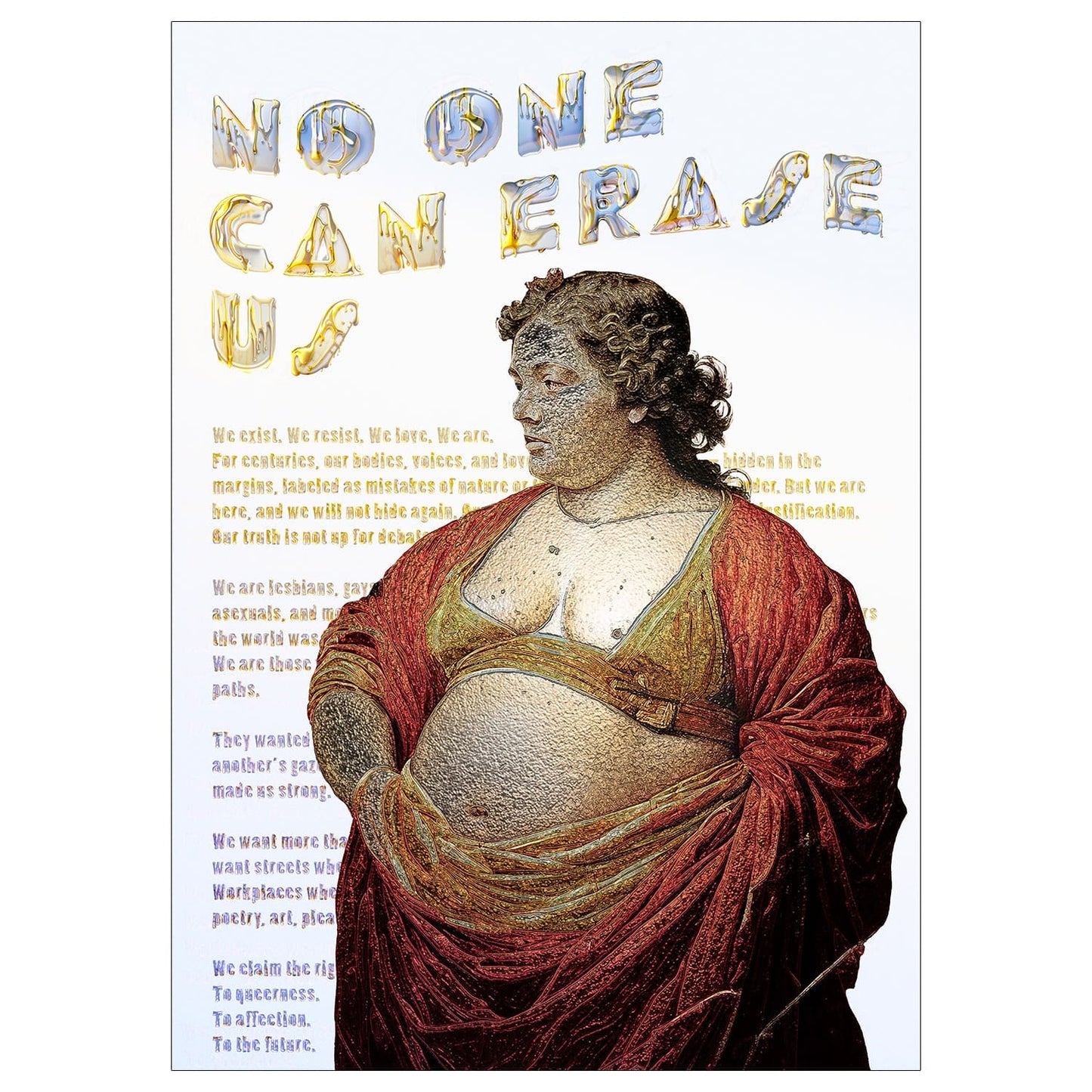 No One Can Erase Us | 30x40 cm