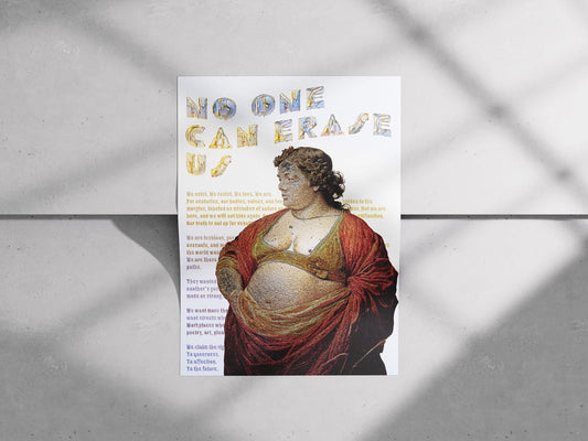 No One Can Erase Us | 30x40 cm