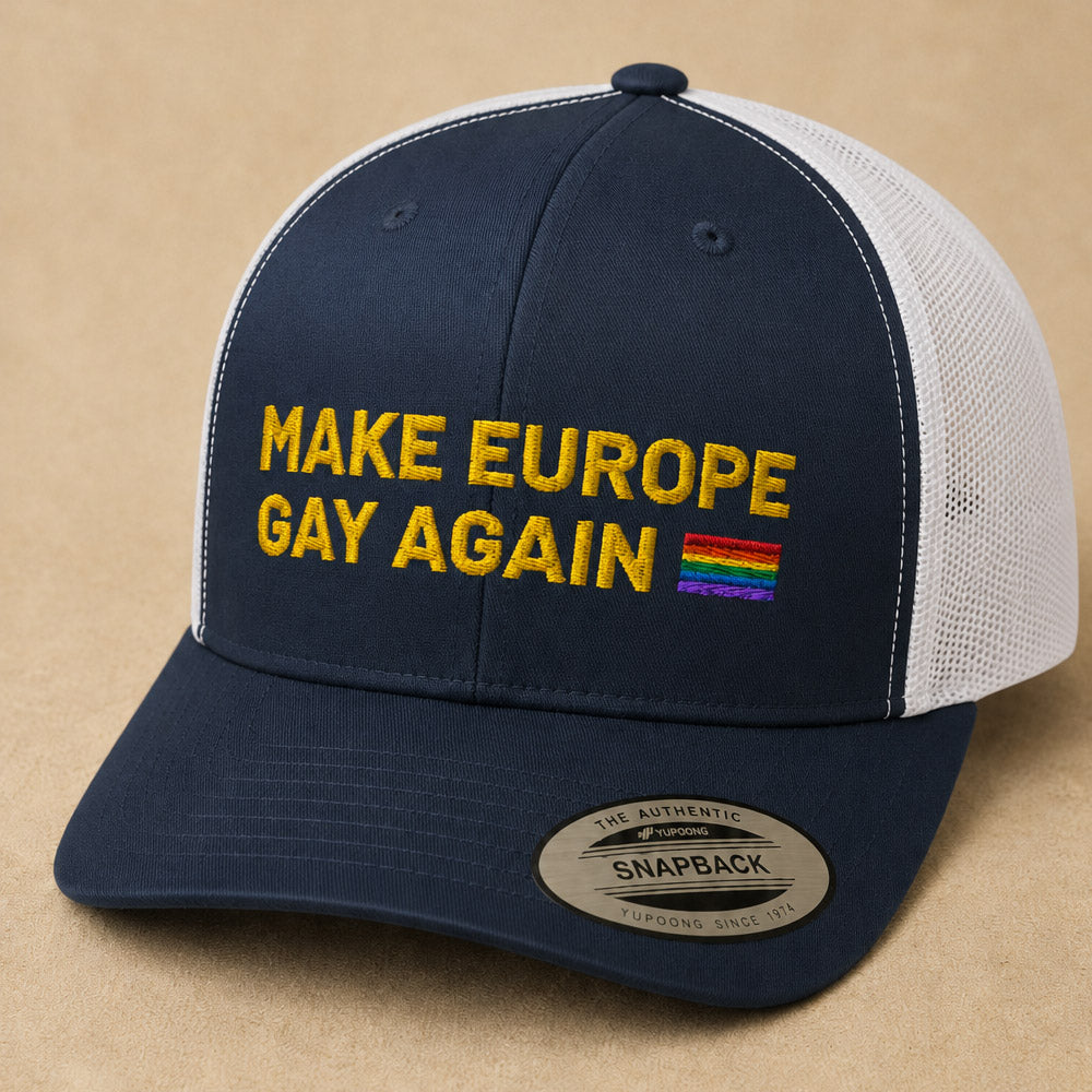 Make Europe Gay Again — Gorra oscura