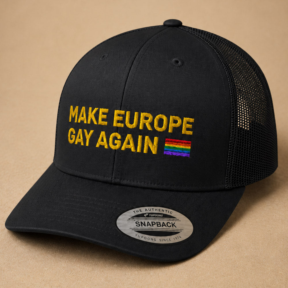 Make Europe Gay Again — Gorra oscura