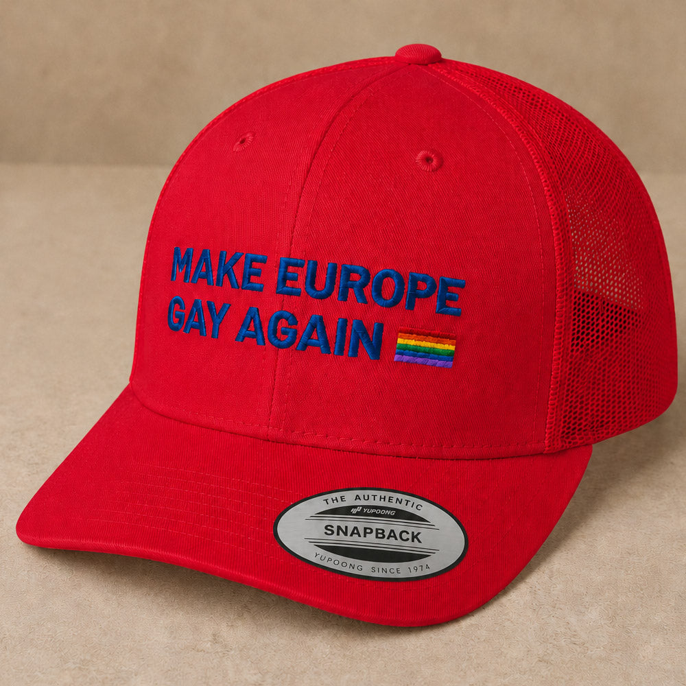 Make Europe Gay Again — Gorra clara
