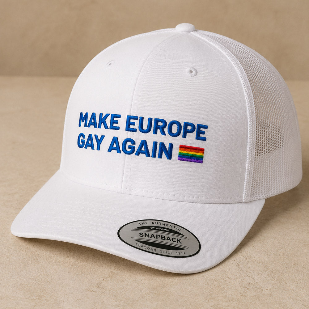 Make Europe Gay Again — Gorra clara
