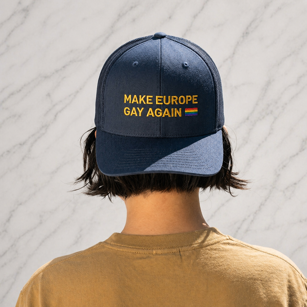 Make Europe Gay Again — Gorra oscura